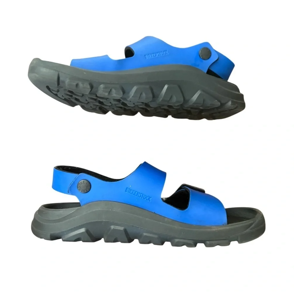 Birkenstock Mogami Terra Kids Bright Blue Sandals-Euro size 33 US size 1.5